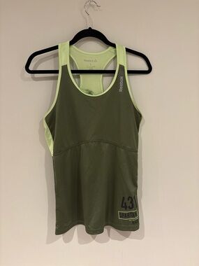 Green Reebok Gym Tanktop